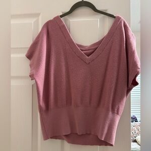 Women’s Express Pink Knit Top
